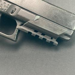 Adaptateur picatinny pour Glock17 Gen 5 (coloris au choix)