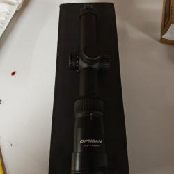 OPTISAN 1-4X24 tir réticule G4