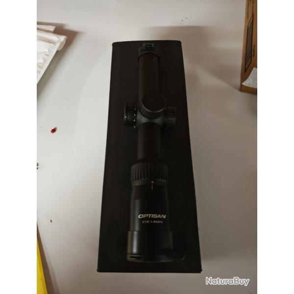OPTISAN 1-4X24 tir rticule G4