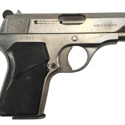 PISTOLET ZASTAVA M70 NICKELÉ CALIBRE 32ACP (7.65BROWNING) - CATEGORIE B ref.Z10