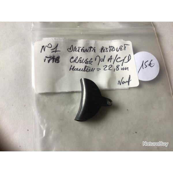 VENDU PAR LE-CUIRASSIER N 1 DETENTE CREUSE  DE PISTOLET MAB