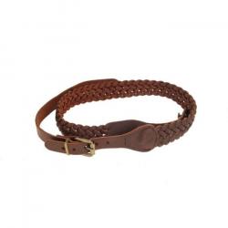 Bretelle pour fusil Januel Croute tressée - 7 brins