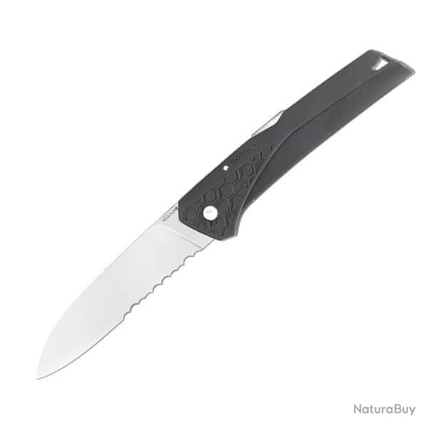 Couteau pliant Florinox "Kiana" manche gris motif "origine" FLKMGRIS