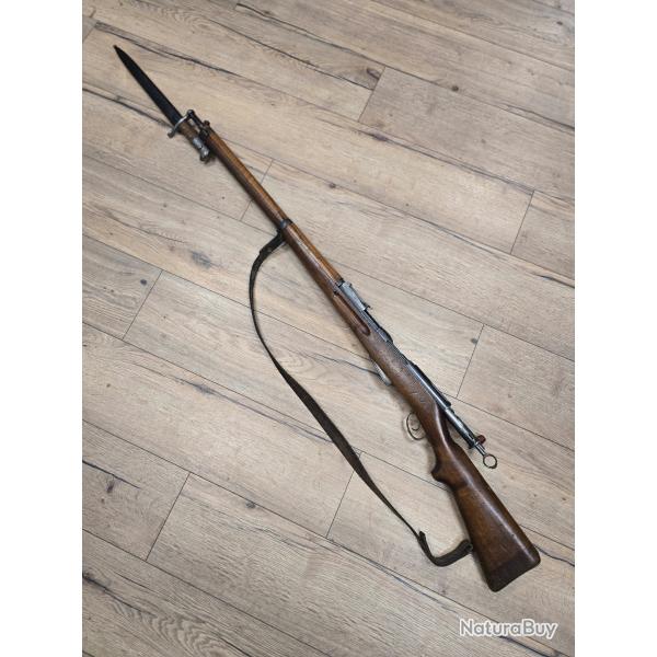 Carabine Schmidt Rubin G11 Cal 7,5x55 + baonette