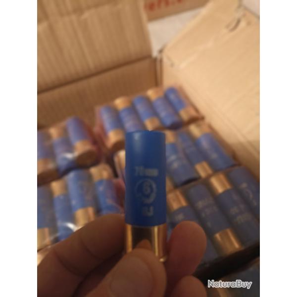 Lot de 200 cartouches calibre 12