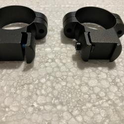 colliers acier Leupold neufs pour Brno/CZ 527 30mm