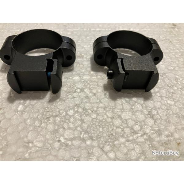 colliers acier Leupold neufs pour Brno/CZ 527 30mm