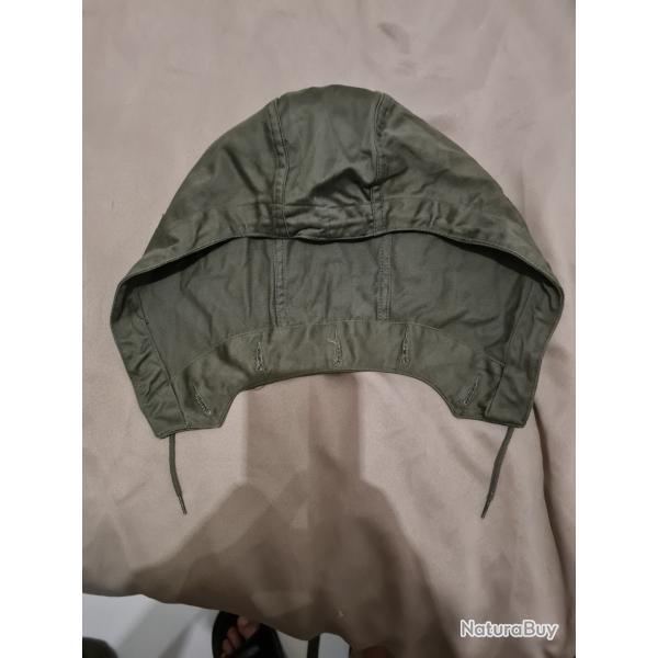 Capuche amovible pour veste de treillis satin 300 m64 .