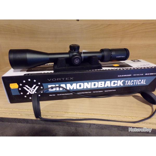 Lunette Vortex Diamondback tactical   6-24x50