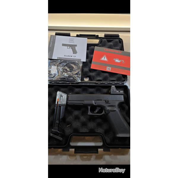 Glock 17 gen 5 t4e cal 43 umarex 5 joules