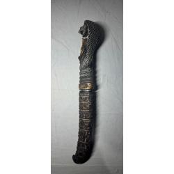 Couteau décoratif égyptien Renno - Cobra et Pharaon avec fourreau