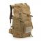 petites annonces chasse pêche : Sac à Dos Tactique Militaire Molle 60L Nylon Etanche Grande Capacité Randonnée Chasse plein air Kaki