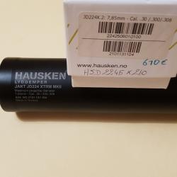 Modérateur de son Hausken JD 224 XTRM MK2 7,85mm - Cal. .30 /.300/.308