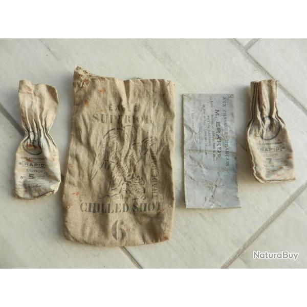 lot de petits sac a plombs