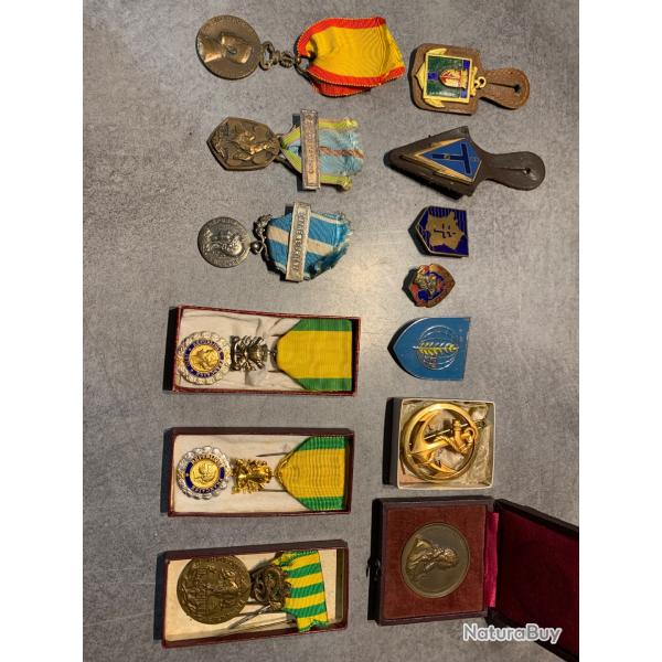 Lot mdaille militaire arme franaise et indochine