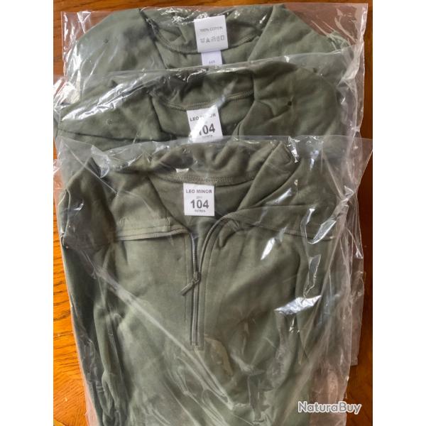 Lot de 3 chemises F1 100/100. COTON Taille 104