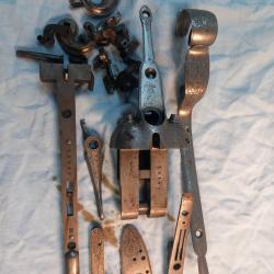 ensemble de pieces pour bascule fusil chasse à  chiens