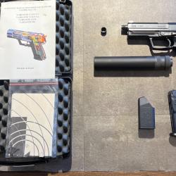 ENCHERES 1 - HK USP PX19 + MODERATEUR DE SON