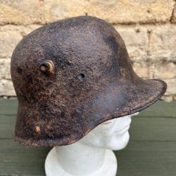 Coque de casque Allemand Ww1 modèle 1916 Original