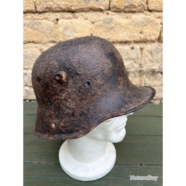 Coque de casque Allemand Ww1 modle 1916 Original