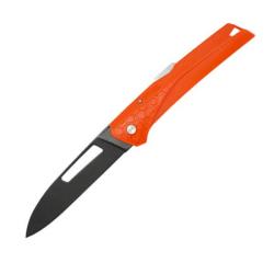 Couteau pliant Florinox "Kiana" lame noire FLKLNORANGE