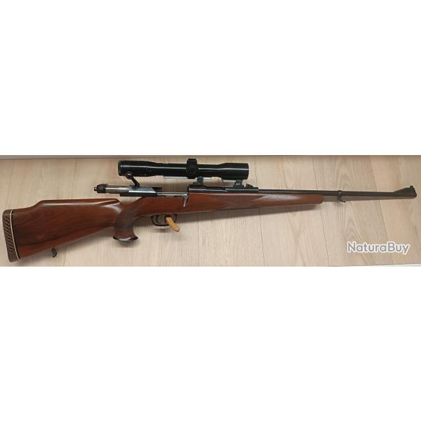 CARABINE A VERROU MAUSER MOD 66 CALIBRE 7X64 + LUNETTE ZEISS DIAVARI-D 1.5-6 X 40 OCCASION