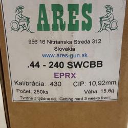 250 Ogives ARES Cal.44 - 240 gr SWCBB