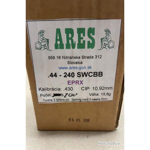 200 Ogives ARES Cal.44 - 240 gr SWCBB