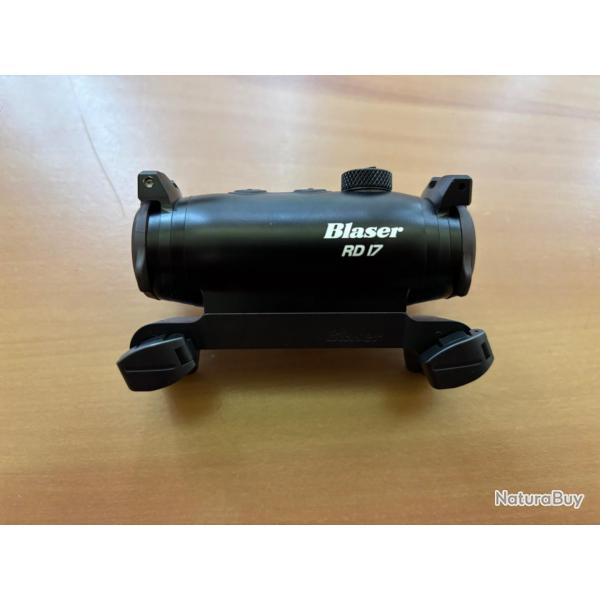 Point rouge tubulaire Blaser RD17 avec montage amovible Blaser 2 Moa - 1 sans prix de rserve !!