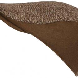 Béret Casquette Marron en Laine Mode Anglaise Tweed Réglable Morytz Taille unique Marron