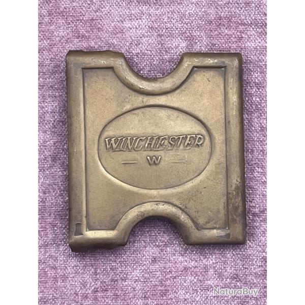 Boucle de ceinture Winchester en laiton massif