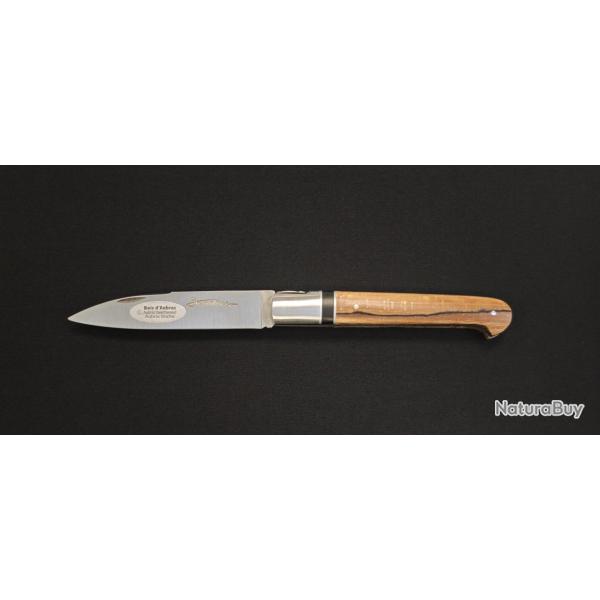 Couteau Pliant Sauveterre en Bois d'Aubrac - Rf. SA511MAEI | Artisanat Franais