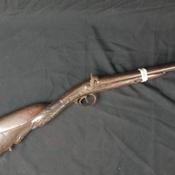Fusil percussion à restaurer