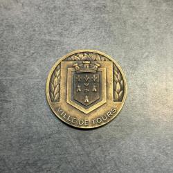 Médaille de table ville de Tours
