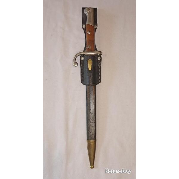 Baonnette MAUSER 1908 contrat export Brsil mme numro WW1
