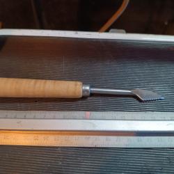 Outil a quadrillage des crosses outil a quadriller crosse de fusil carabine professionnel 2,2 mm  l2