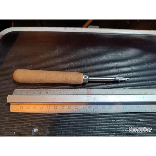 Outil a quadrillage des crosses outil a quadriller crosse de fusil carabine professionnel 2,1 mm  l3