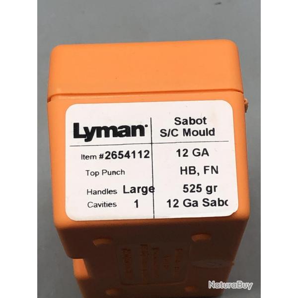 MOULE A BALLE SABOT DIABOLO CALIBRE 12 LYMAN REF 2654112