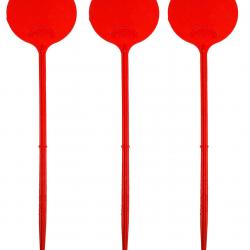 LOT DE 3 JALONS DE TIR ROND POUR BATTUE