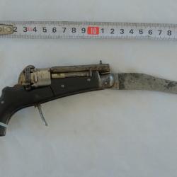 REVOLVER COUTEAU DE POCHE A BROCHE SYSTEME SIGAUD BARNERIAS