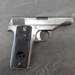 Rare pistolet UNIQUE  modèle 20 en 7,65 Browning 9 coups