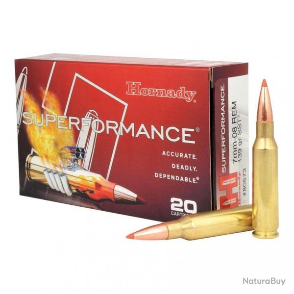 HORNADY 7mm REM MAG 139gr SST x20