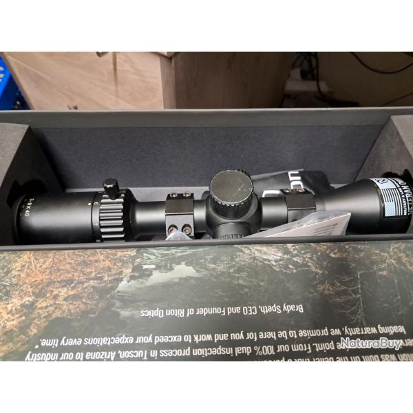 Lunette RITON 1 PRIMAL 3-9x40 MOA 1SANS PRIX DE RESERVE