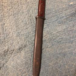 WW2 COUTEAU BAIONNETTE  MAUSER 98 K  COF 44