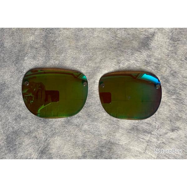 Paire de verres Shoot off XXV Rouge Miroir