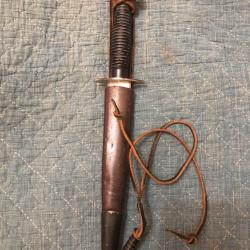 COUTEAU DAGUE LE COMMANDO SUPER NOGENT INDO ALGERIE