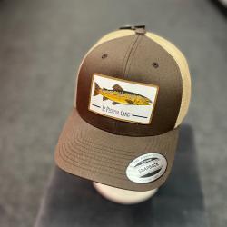 CASQUETTE LPC TRUITE MARRON BEIGE