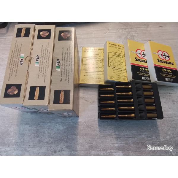 Lots munitions 270 win fip