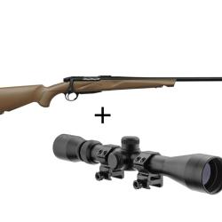 Wahoo Rayé ! - Carabine à verrou Franchi Horizon Elite Gray Cerakote - Cal. 6.5 Crd + Lunette 3-9x40