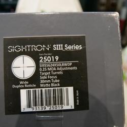 SIGHTRON SIII 6-24X50 .LRWDP.